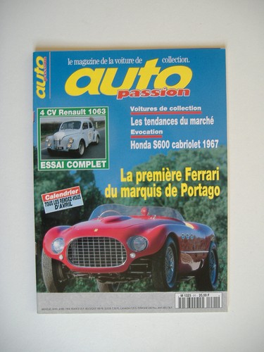 Auto passion renault cv - passion, 91