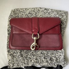 Rebecca Minkoff Black Hudson Moto Mini Crossbody Bag - Port