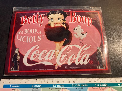 Plaque metal neuve coca cola - plaque,