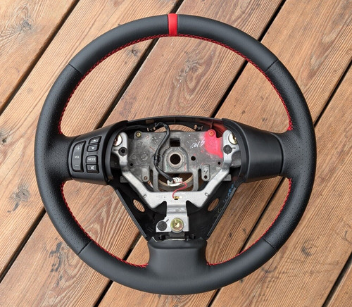 Volant cuir neuf pour mazda - volant,