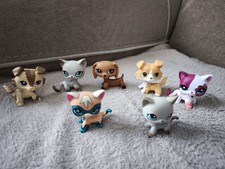Lot De 7 Petshops Chien, Chats