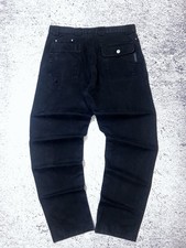 Versace Jeans Couture Black Straight-Fit Pants – Made in Italy