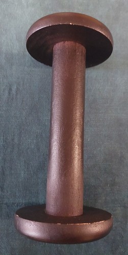 Bobine bois noirci - 15, cm