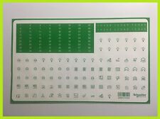 Étiquette de repérage autocollante - tableau électrique - Schneider