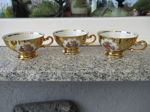 Tasses doré couple - ,