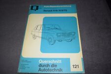 Repair manual repair manual Renault R16 / R16 TS first class