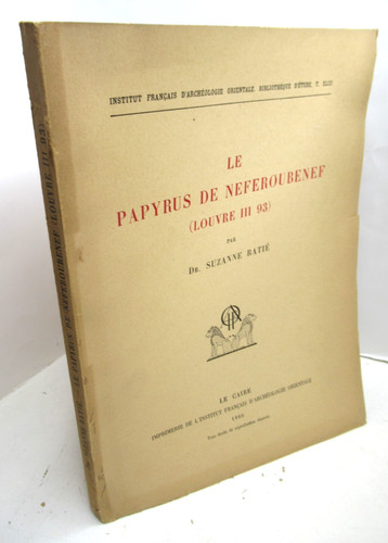Suzanne ratie papyrus - suzanne, le