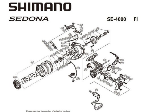Pièces détachées shimano - détachées,