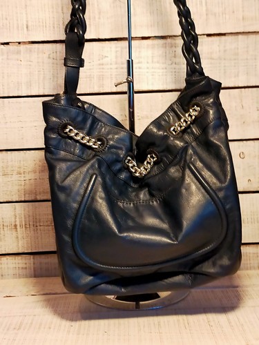 Sac tuscan cuir bleu marine - ,
