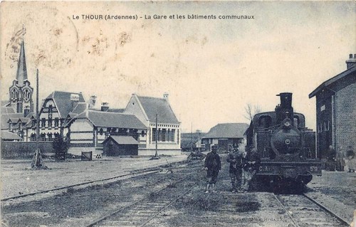 Cpa thour ardennes la - 08, le