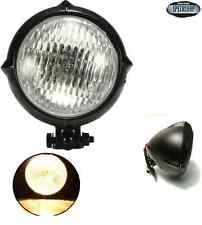 Feu phare optique noir mat