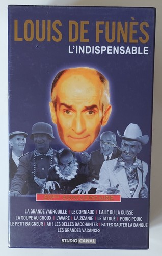 Louis funes coffret vhs - 12,