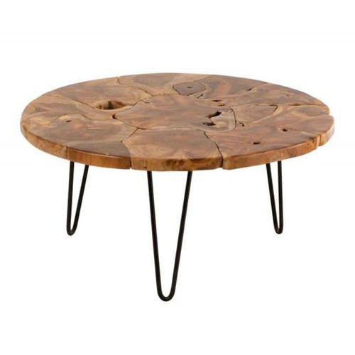 Table basse teck manuel - en, "manuel"