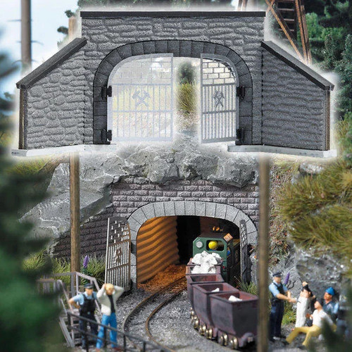 Entrée mine pour train sur - de,