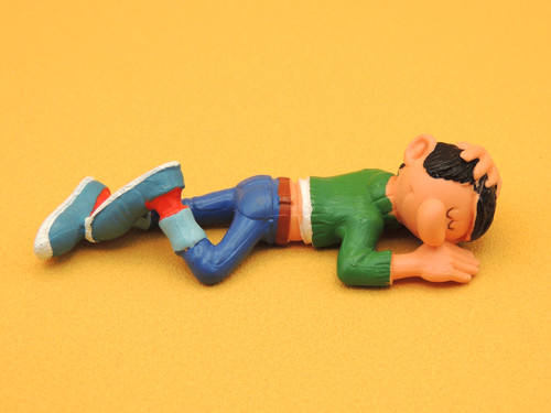 Gaston lagaffe figurine - gaston,