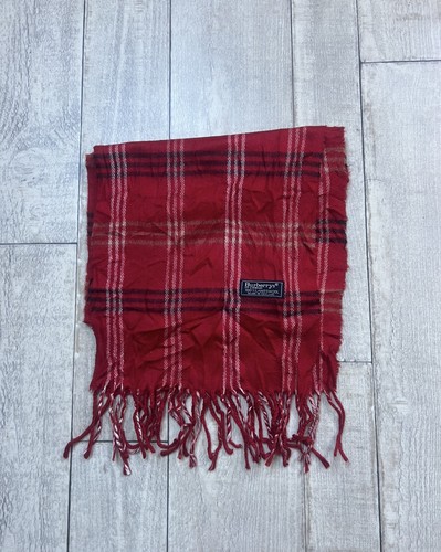 écharpe burberry rouge - Écharpe,