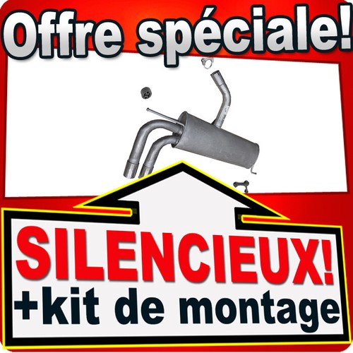 Silencieux arriere pour seat - arriere,