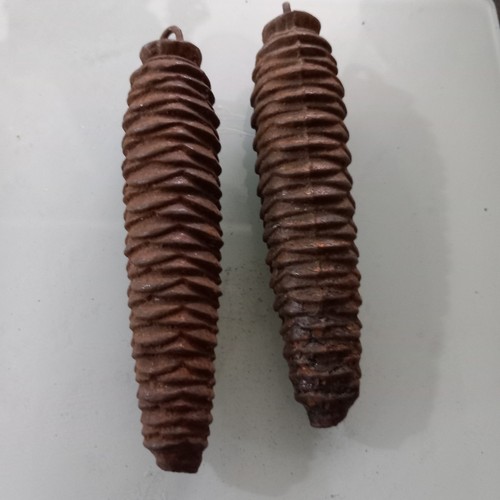 Lot poids pomme de pin - pomme,