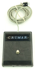 Vintage Crumar Single Button Footswitch Pedal - Unique Connector