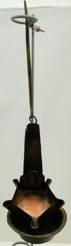 Ancienne lampe huile en - lampe,
