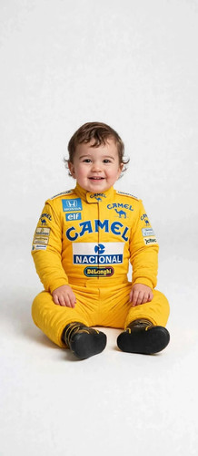 Customized kids karting suit