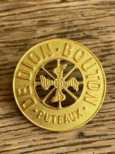 Ancienne broche dion bouton - broche,