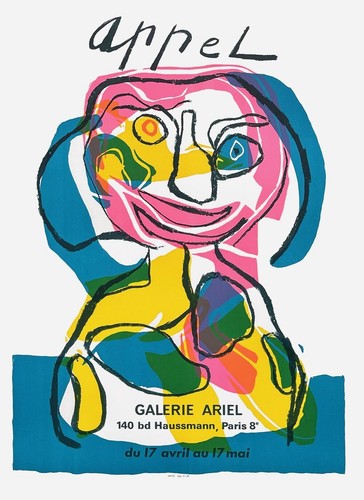 Karel appel galerie ariel - karel,
