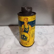 Ancien bidon d'huile / ELF /