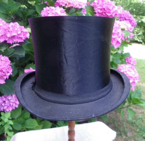 Ancien chapeau claque - chapeau,
