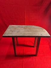 Small decorative oak corner table 