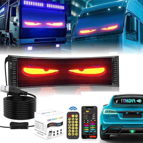 Led yeux diable voiture - led,