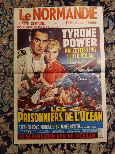 Affiche belge 1957 les - [belge],