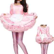 Sissy Sweet Classic Lolita Dress Fancy Apron Maid Dress With Gloves and Neckwear