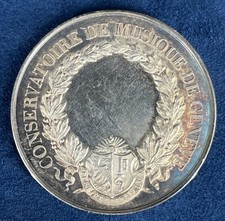 Médaille argent Conservatoire