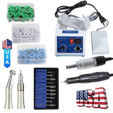 Dental Lab MARATHON -III MICROMOTOR Electric 35000 RPM Handpiece Polishing /Burs