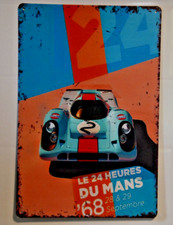 Déco Plaque métallique Repro