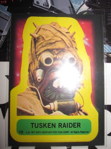 Star wars vintage card - vintage, topps