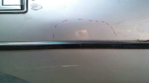 Porte arrière droit lancia - porte,