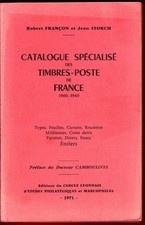 CATALOGUE SPECIALISE DES