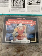Rare Jeux Vintage DRAGON’S LAIR PART 2 COMMODORE 64 / 128 Complet En Boîte CIB