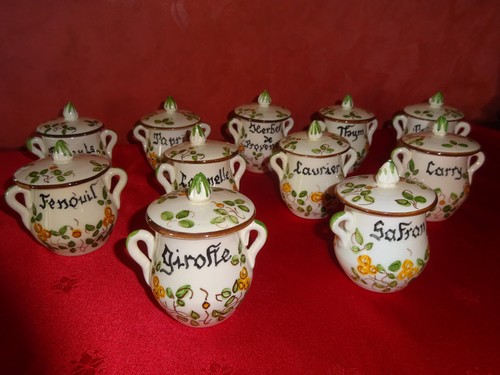 Petits pots épices - petits, à