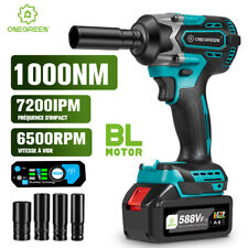 Clé à Choc Électrique Boulonneuse Tournevis à chocs 1000N.m pour Makita 18V