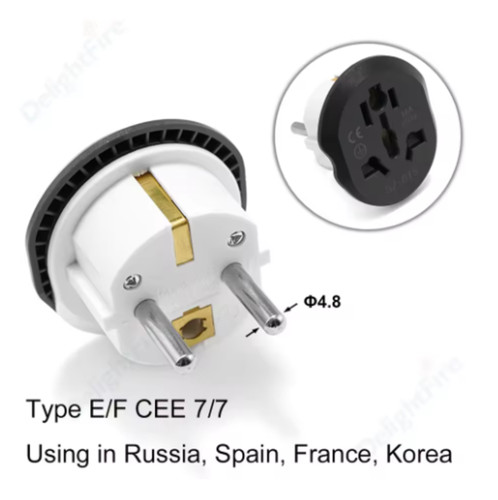 Adaptateur prise universel - adaptateur,