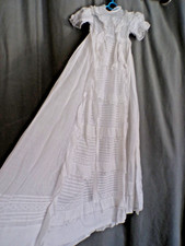Linge ancien Robe de baptême