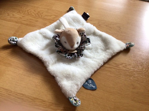 Doudou plat faon biche - doudou,