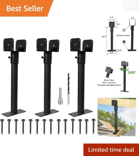 Set adjustable roof riser - adjustable,