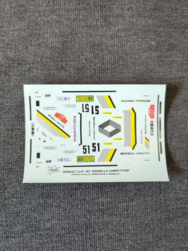 Decal renault clio 16s - decal,