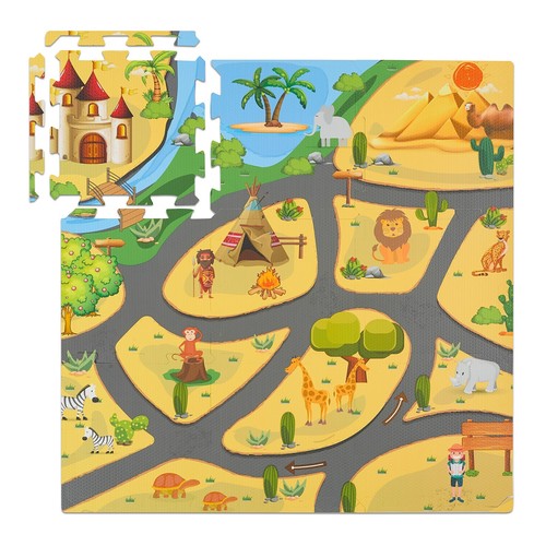 Tapis jeu puzzle mousse sol - tapis,