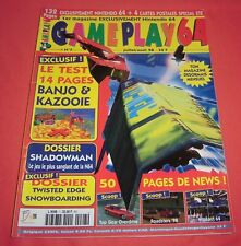 Magazine GamePlay 64 [ n°7 J/A 98] Nintendo 64 Banjo Kazooie Twelve Conker *JRF