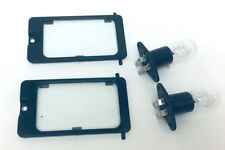 GE Microwave Oven Model JVM3160DF2CC Glass Light Lamp Cover